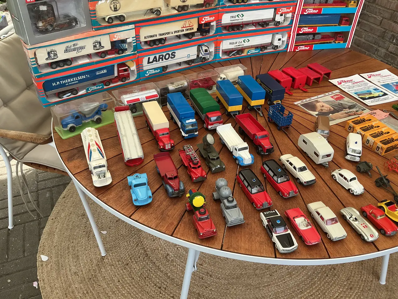 Billede 2 - Tekno & vilmer modelbiler gamle 