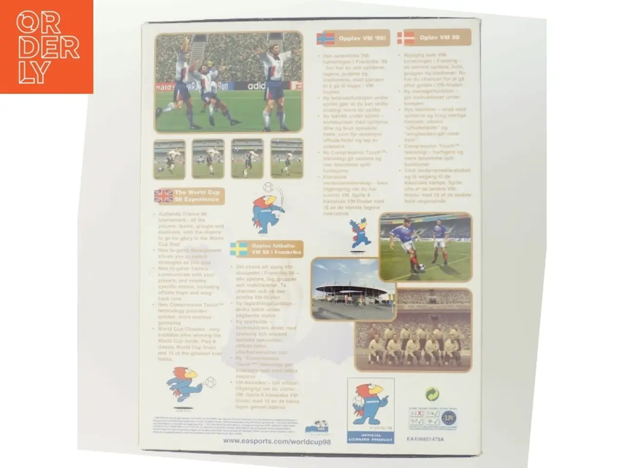 Billede 3 - FIFA World Cup 98 PC Spil (big box)