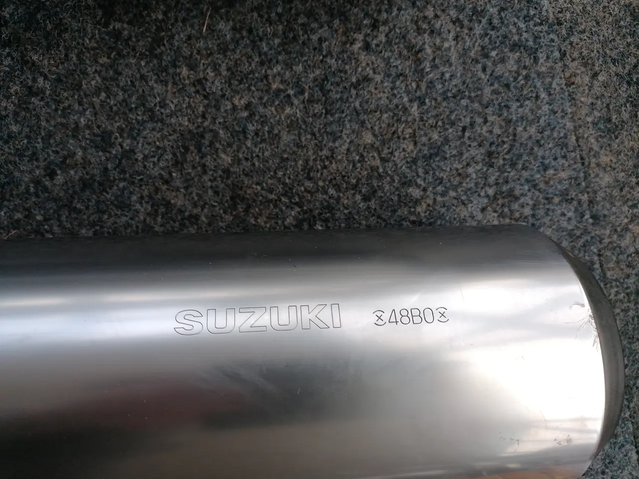 Billede 2 - Lyddæmper Suzuki GSX 1100 FJ . Årg.1989/90. (60%)