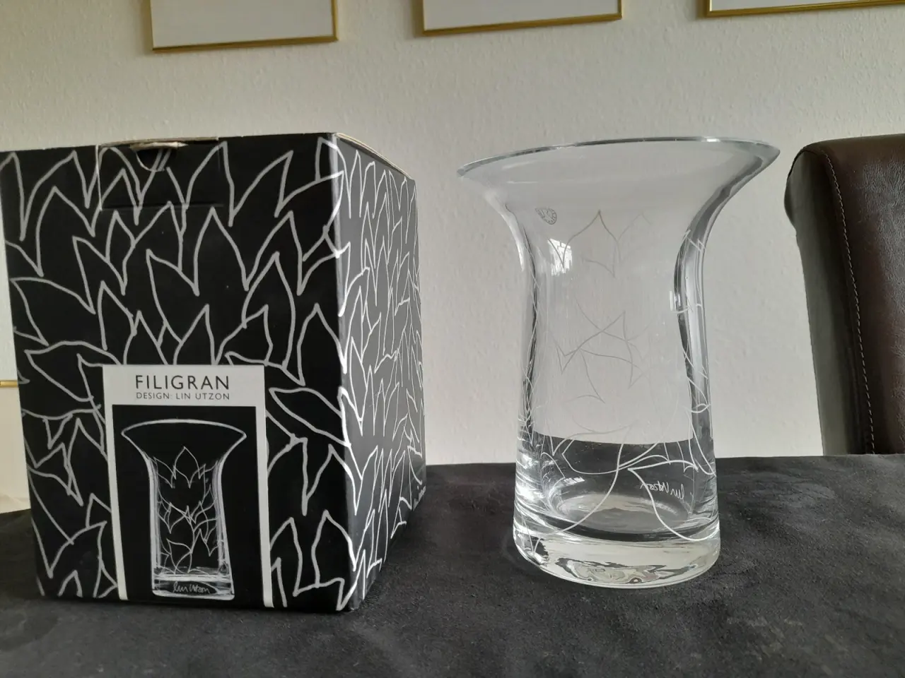 Billede 2 - Rosendahl Filigran vase designet af Lin Utzon.