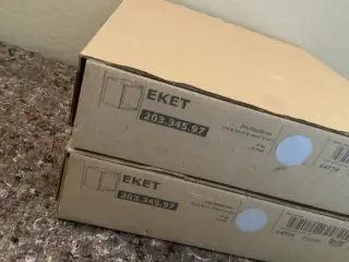 Ikea EKET reol grå kuber 2 stk