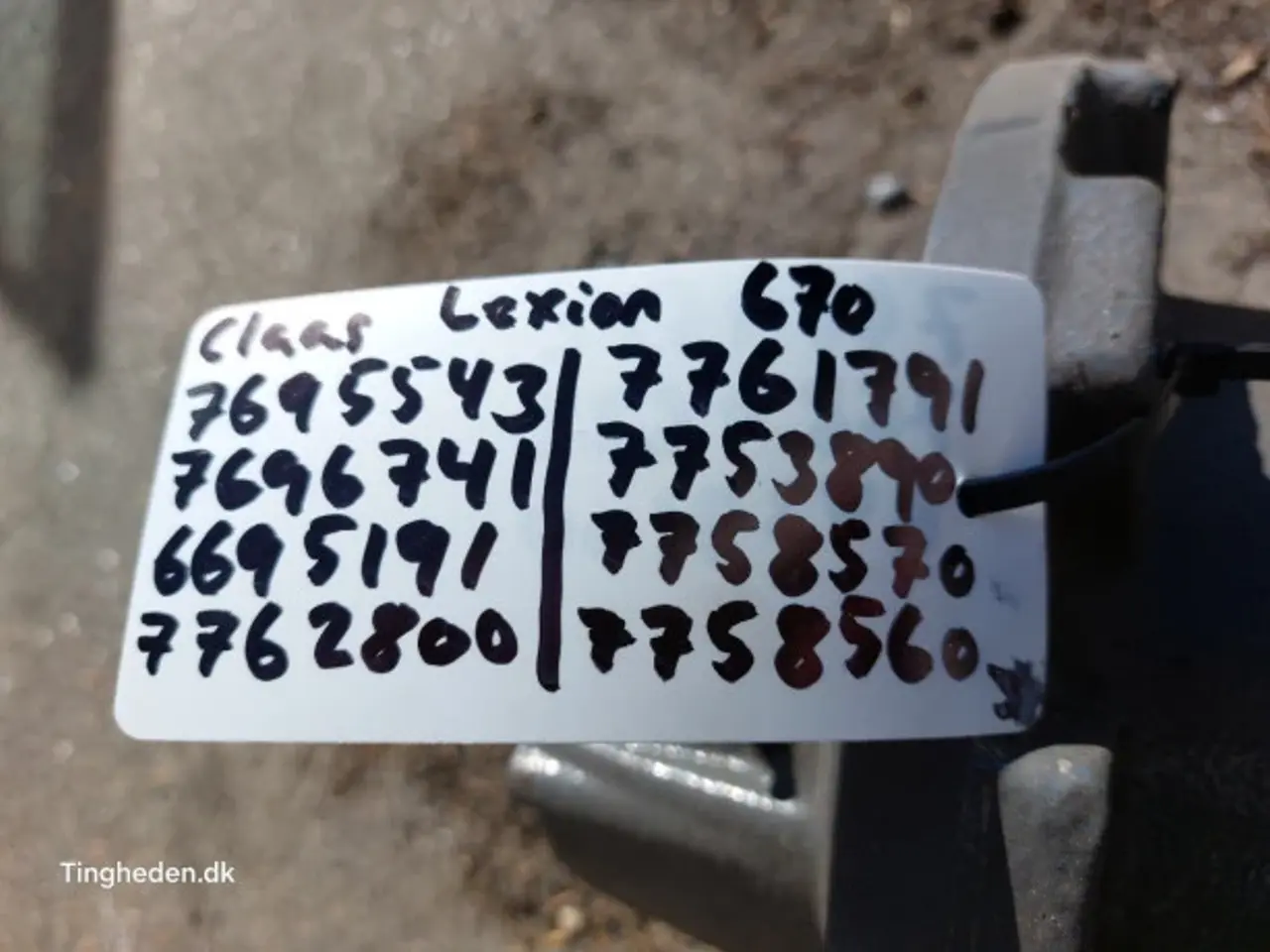 Billede 21 - Claas Lexion 670 Bagaksel 07753602