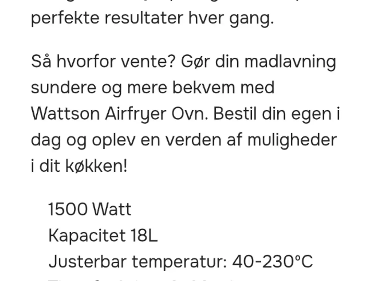 Billede 7 - Airfryer ovn