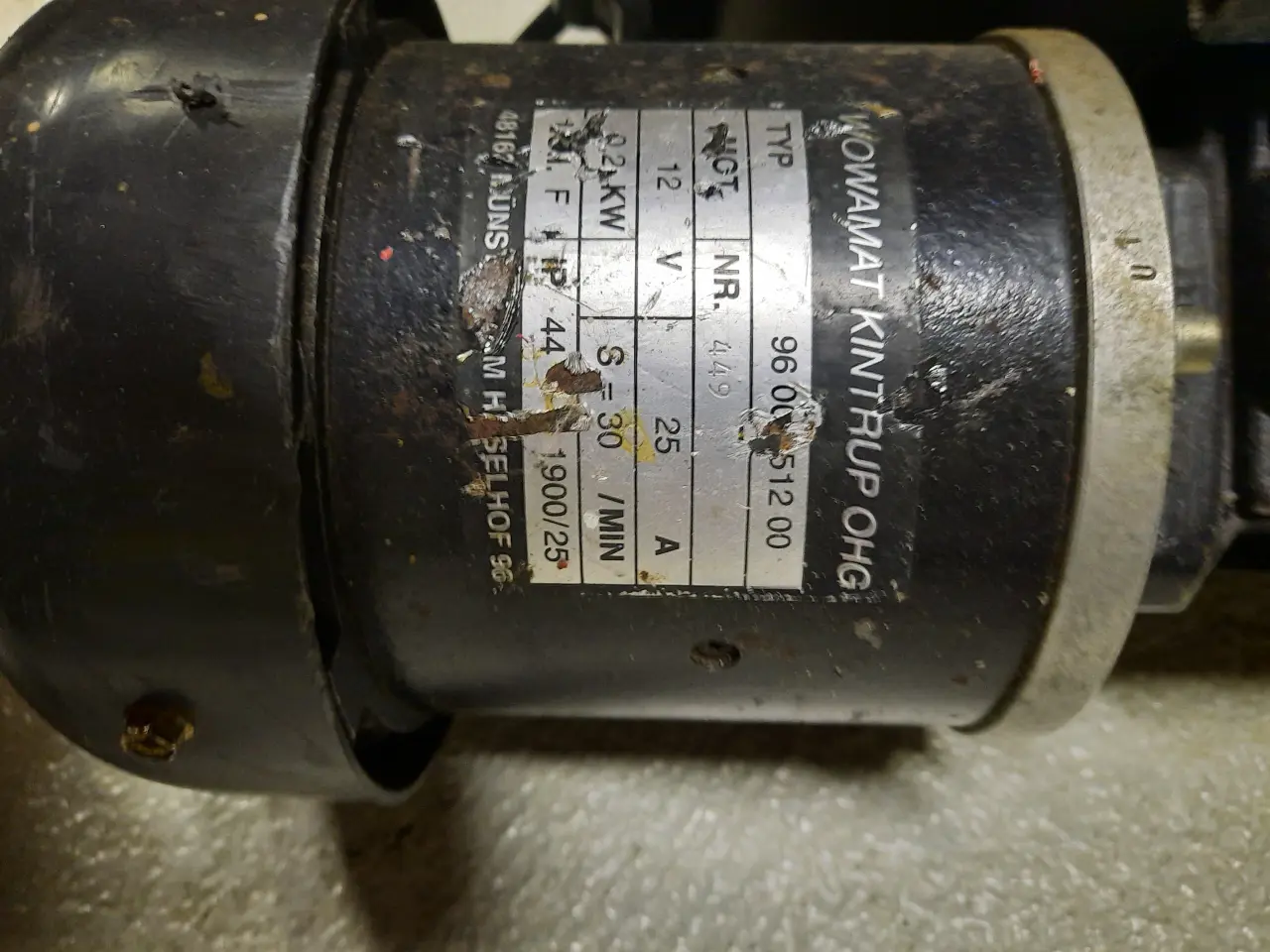 Billede 4 - Elektrisk 12 volt næsehjul i Tysk kvalitet.