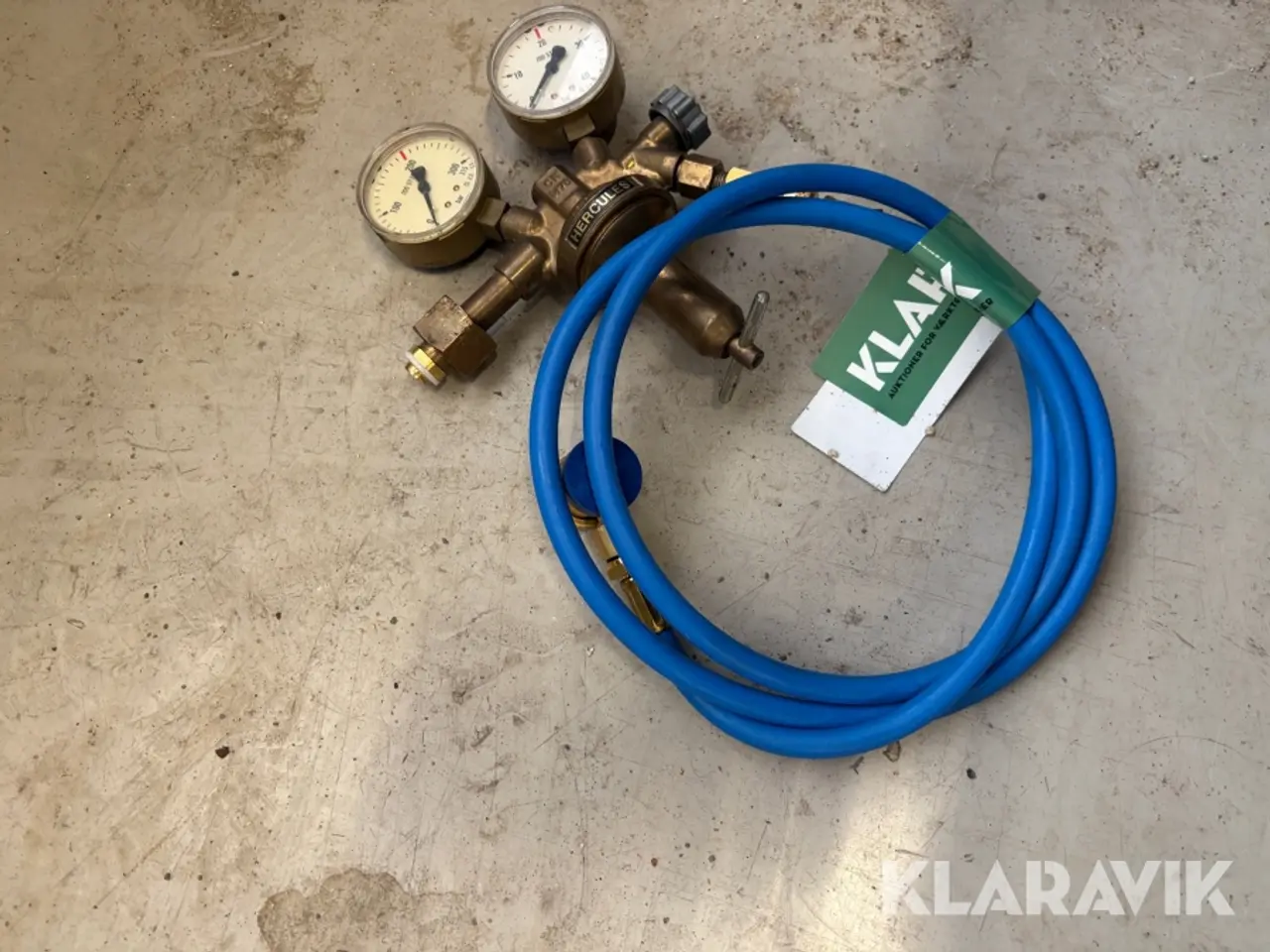 Billede 3 - Trykmanometer til aircondition Hercules, 1 styk