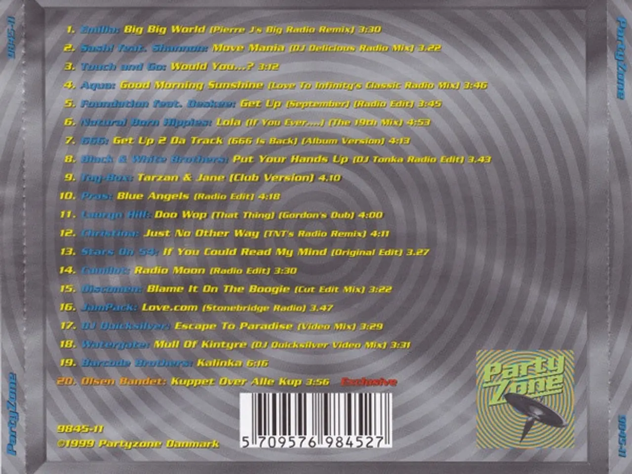 Billede 3 - Diverse kunstnere – Partyzone Vol. 3 – CD