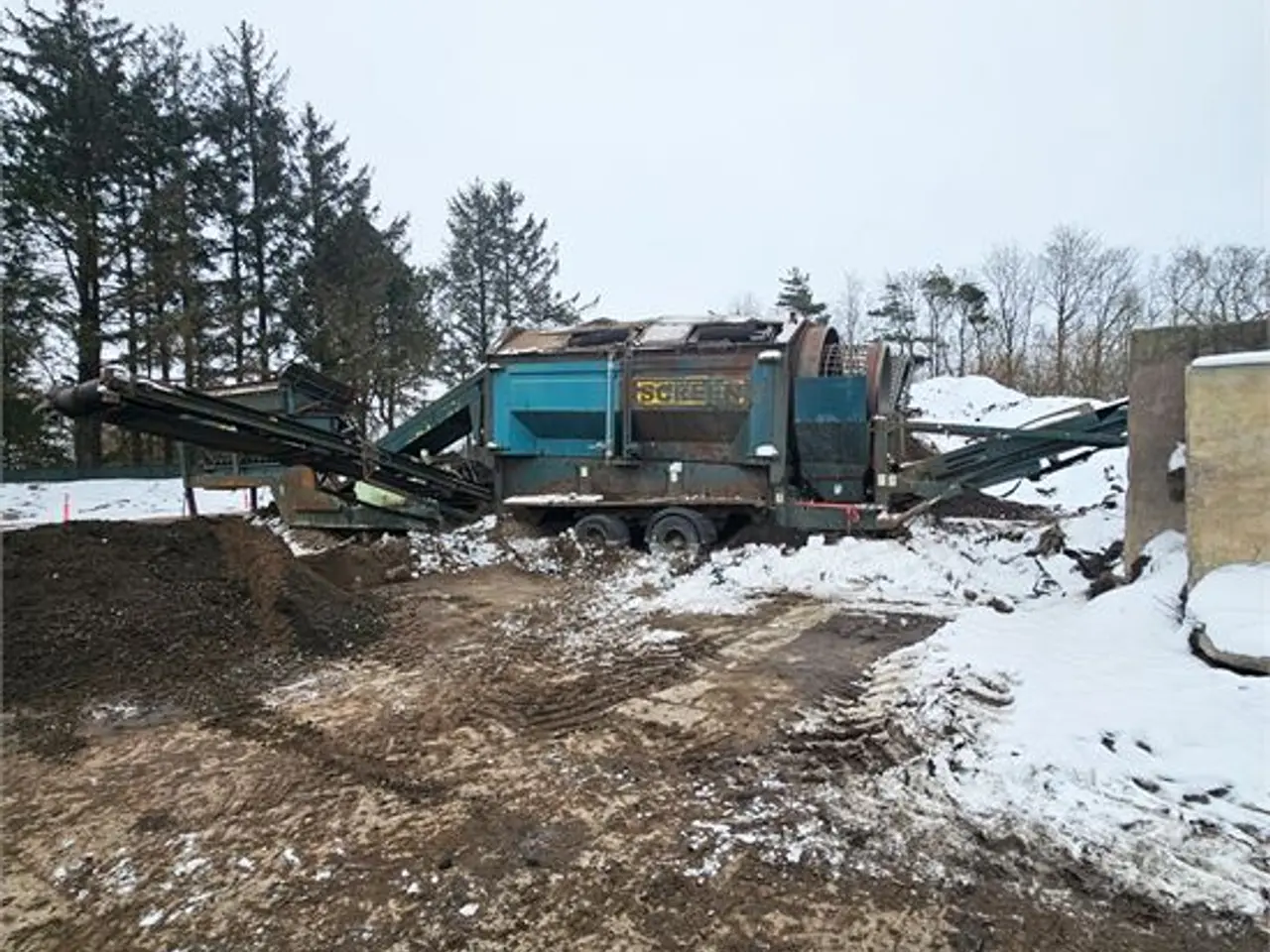 Billede 11 - Powerscreen Trommel 720 - tromlesorterer med 3 transportbånd / - trommel screen with 3 conveyors