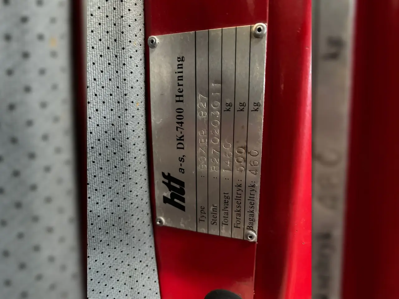 Billede 8 - HTF Boxer 827