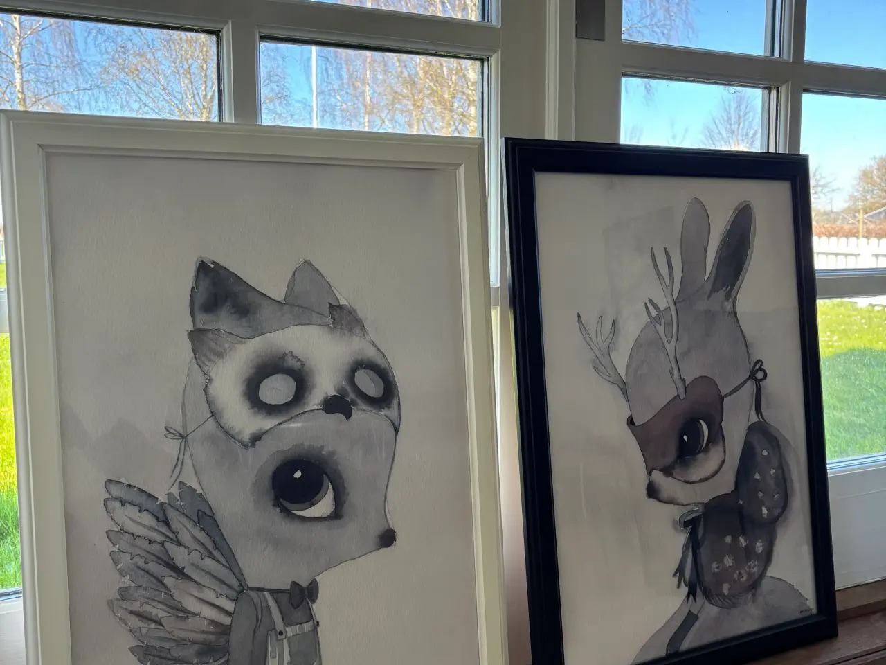 Billede 2 - 2 stk MRS MIGHETTO plakater i ramme