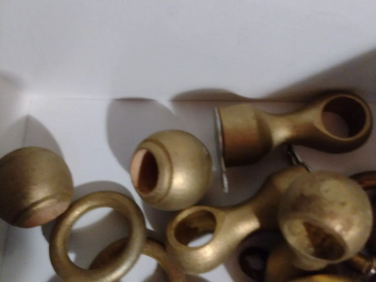 Billede 2 - 24 guld gardinringe