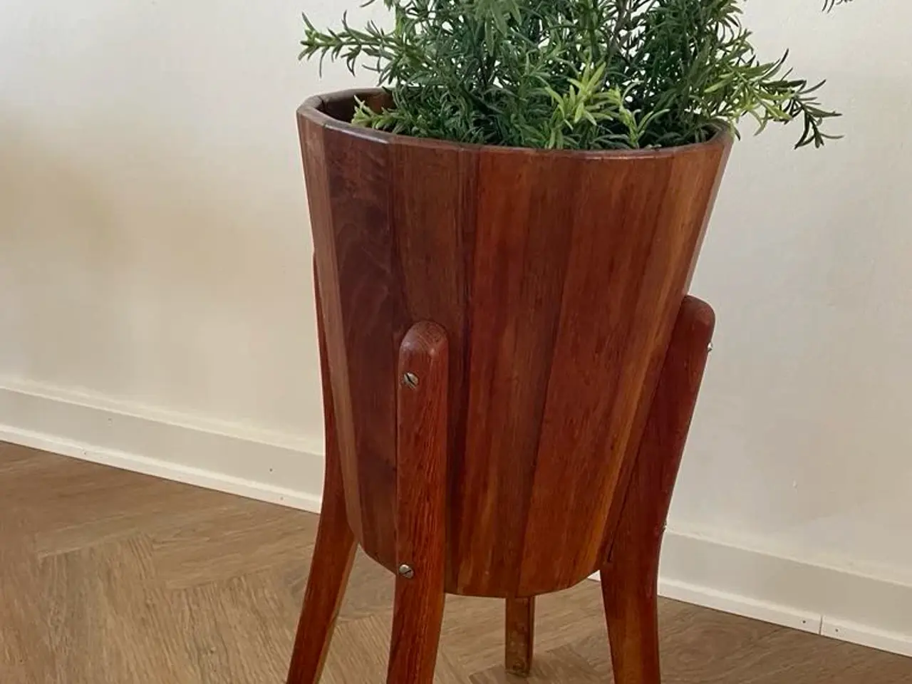 Billede 1 - 🪴 Smuk vintage blomsterskjuler / urtepotteskjuler