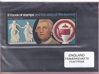 England - Frimærkehæfte - Postfrisk