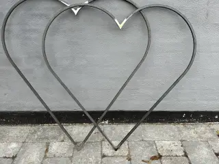 Julehjerte i stål stk pris 275 kr