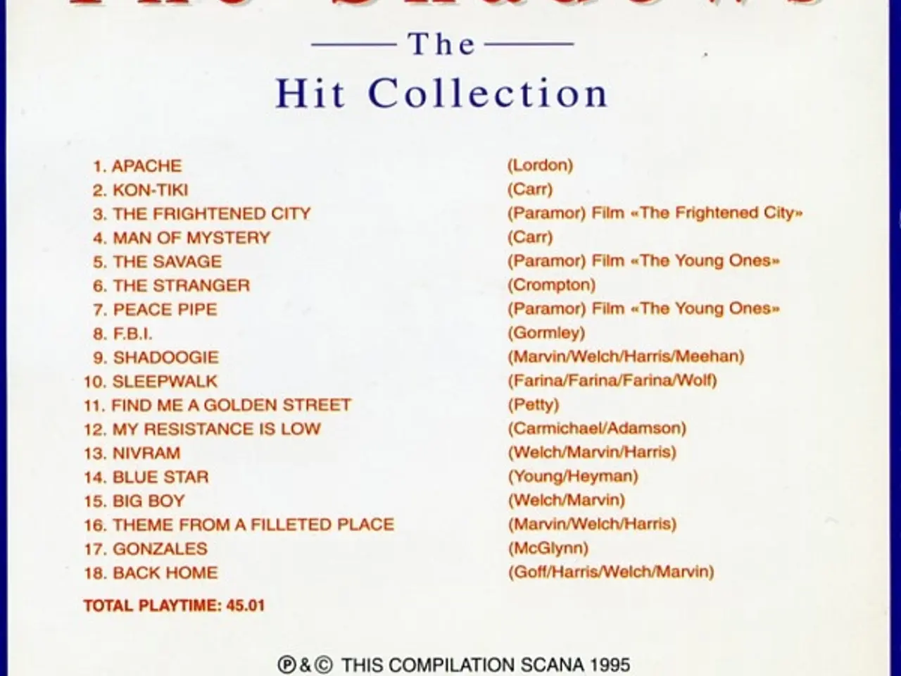 Billede 2 - The Shadows – The Hit Collection – CD