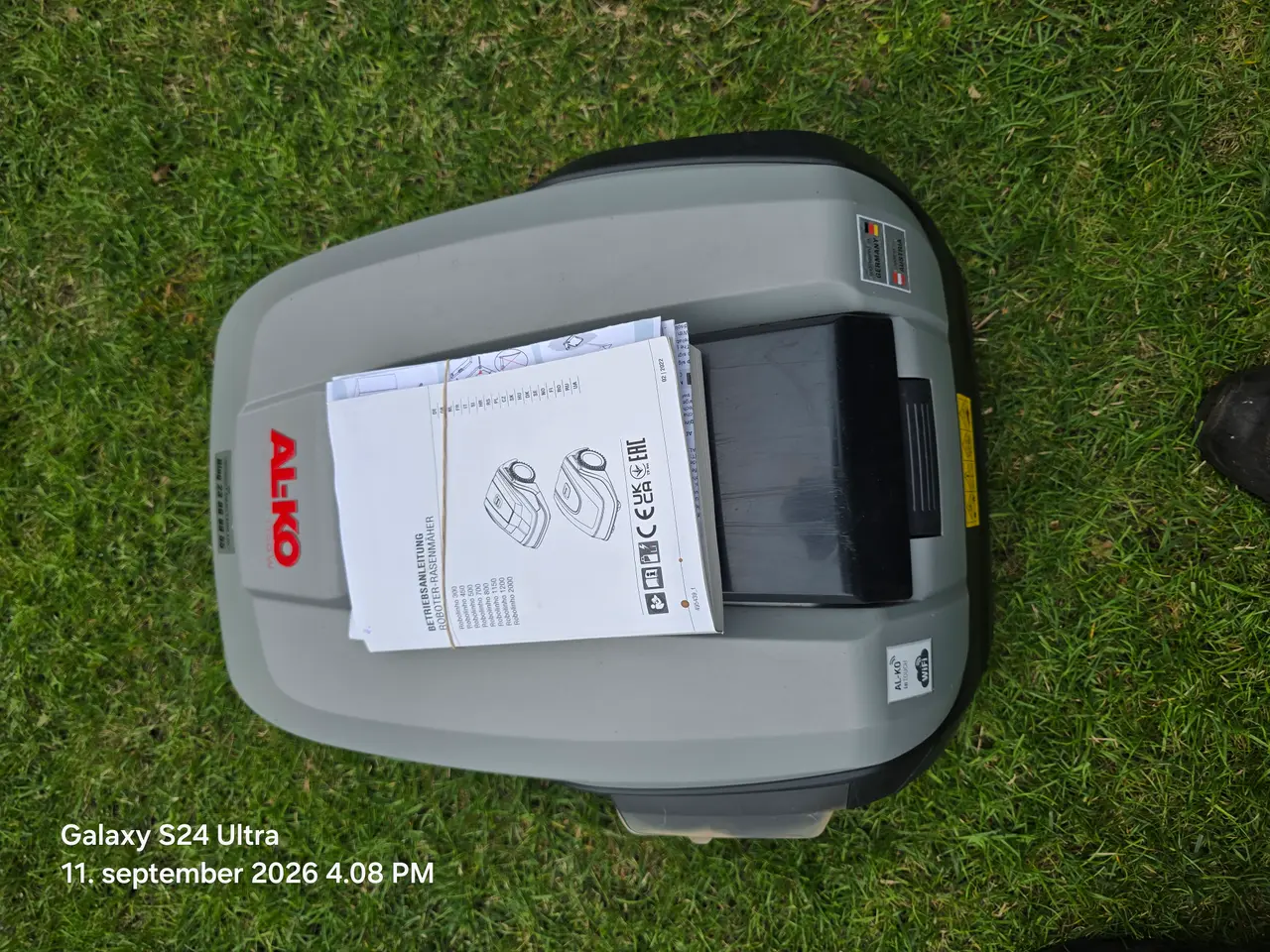 Billede 7 - Al-Ko Robolinho 1150w robotplæneklipper