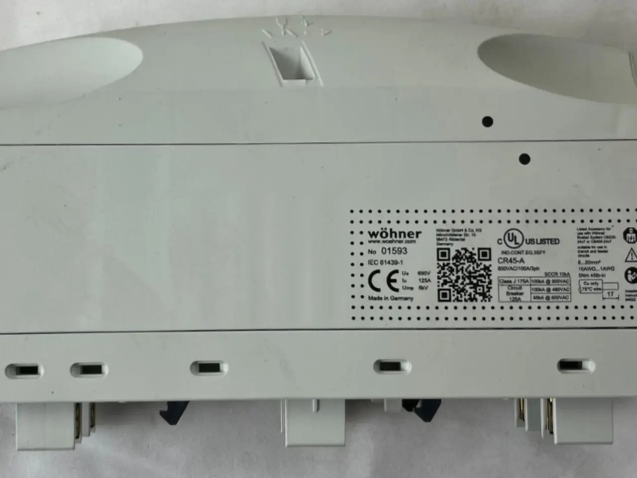 Billede 1 - Wöhner CR45-A 125A samleskinneadapter IEC 61439-1