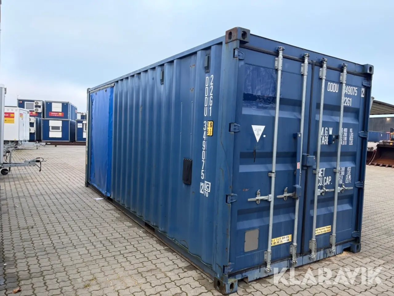 Billede 3 - 20” container med sav og sugeanlæg