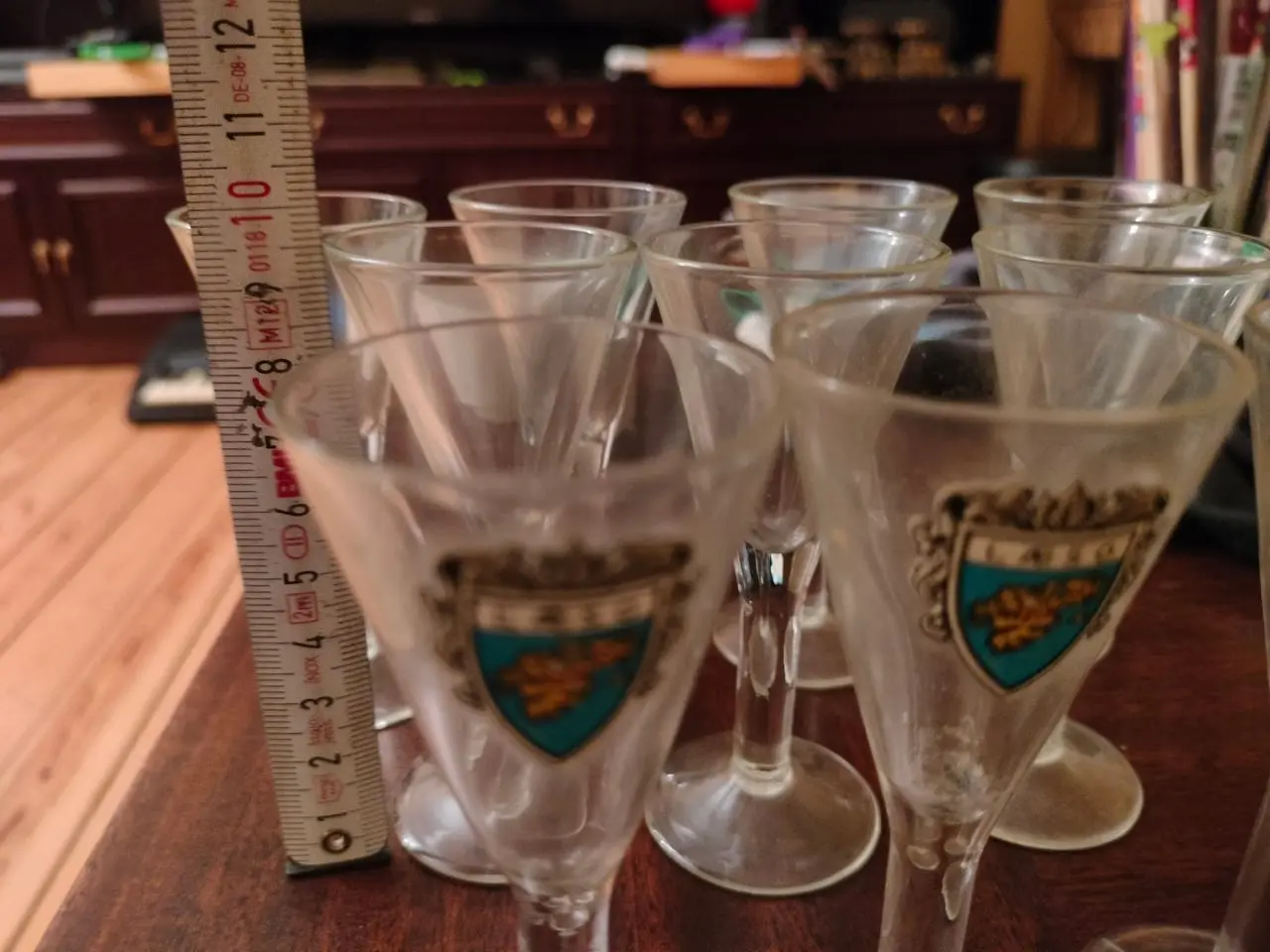 Billede 3 - Antikke? holmegaard glas Læsø 10 stk 500kr,, århus