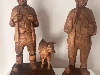 Frihed Knudsen træ figurer 