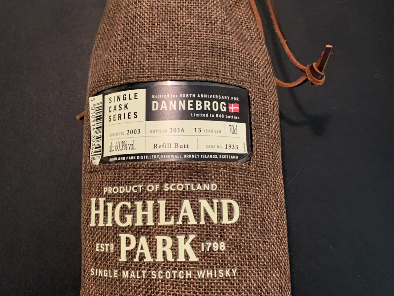 Billede 1 - Highland Park Dannebrog 2003 Single Cask Series