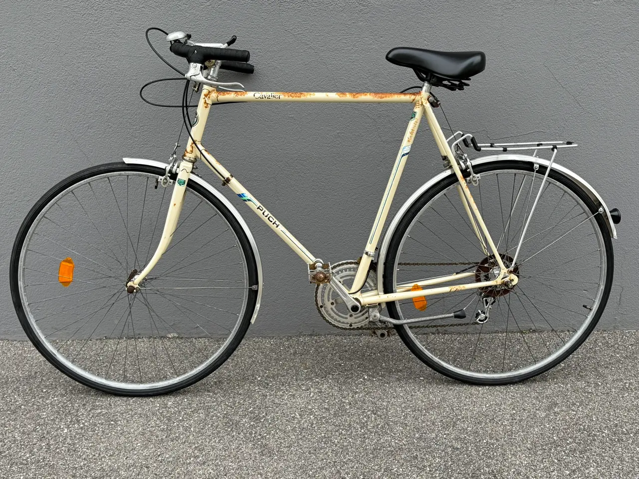 Billede 5 - Unik hvid/beige PUCH Cavalier herre retrocykel