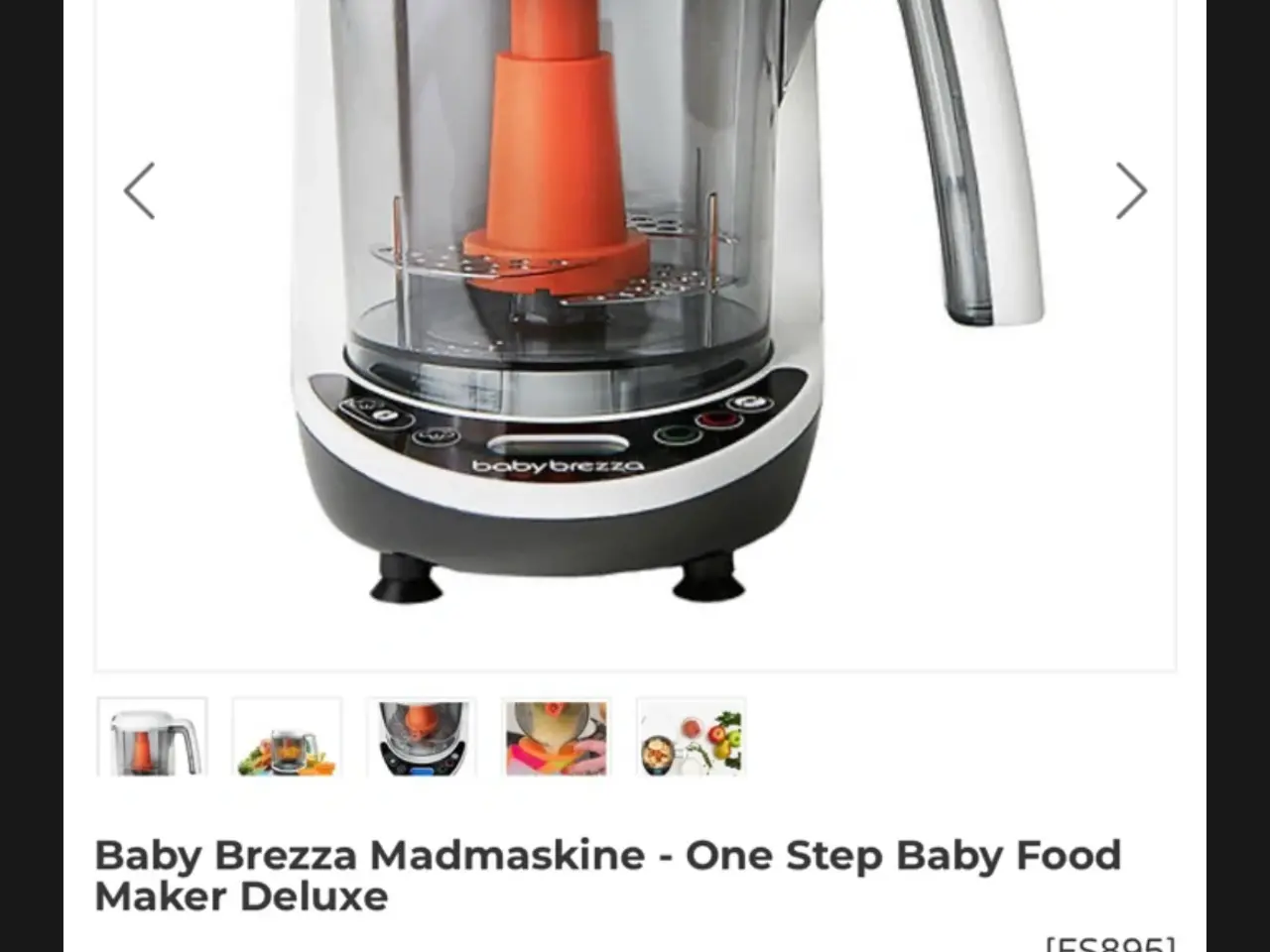 Billede 1 - Baby Brezza foodprocessor