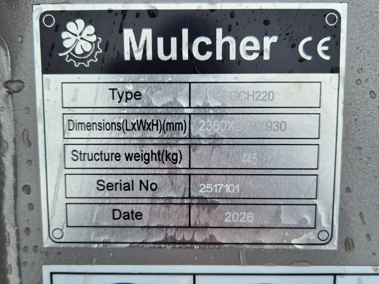 Billede 7 - Jansen GmbH EFGCH-220 Slagleklipper - NYE