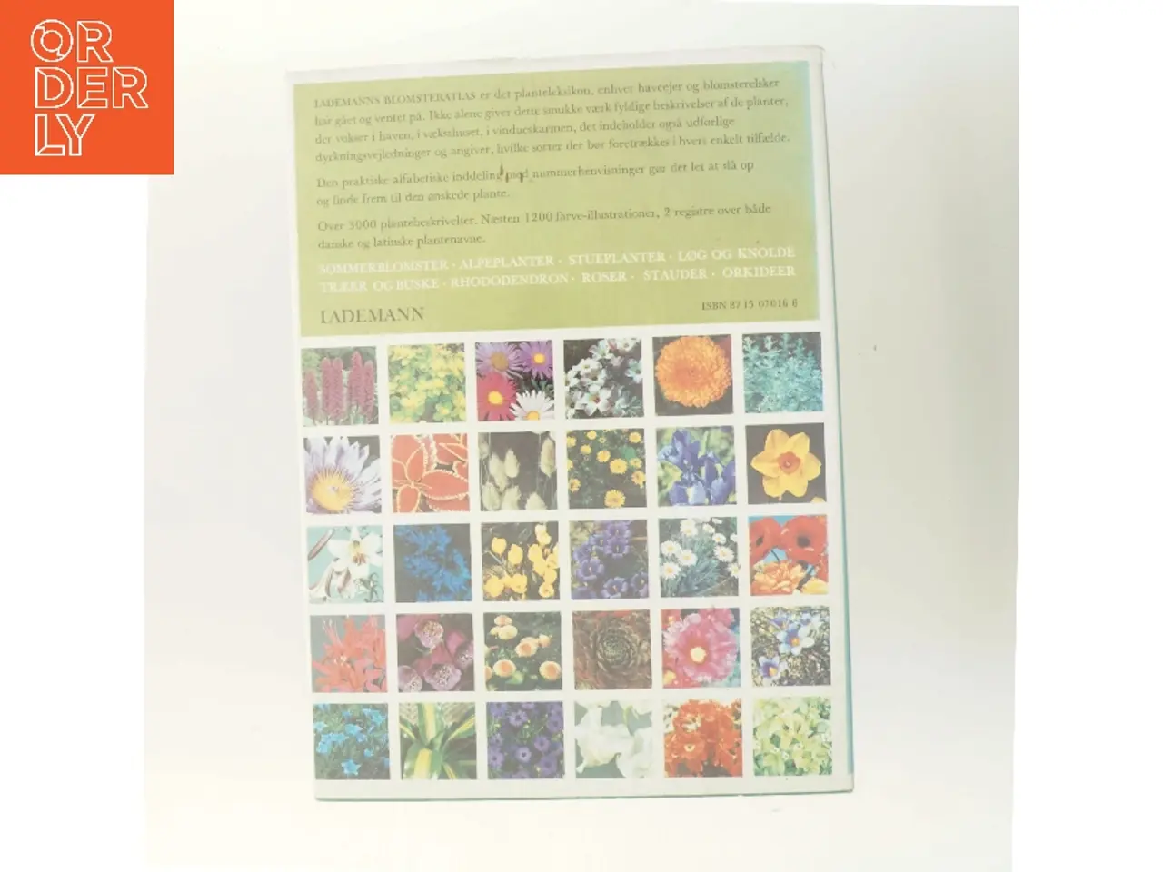 Billede 3 - Lademanns blomsteratlas (Bog)