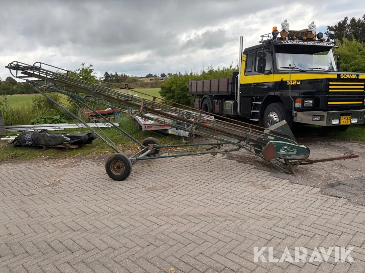 Billede 4 - Hø- og halmtransportør Duks Honda GX120