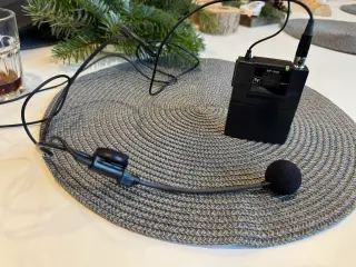 Trådløs mikrofon headset