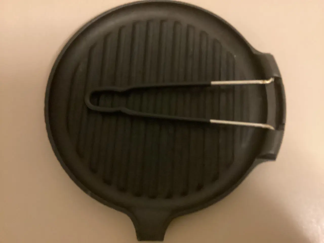 Billede 2 - Støbejerns grill pande