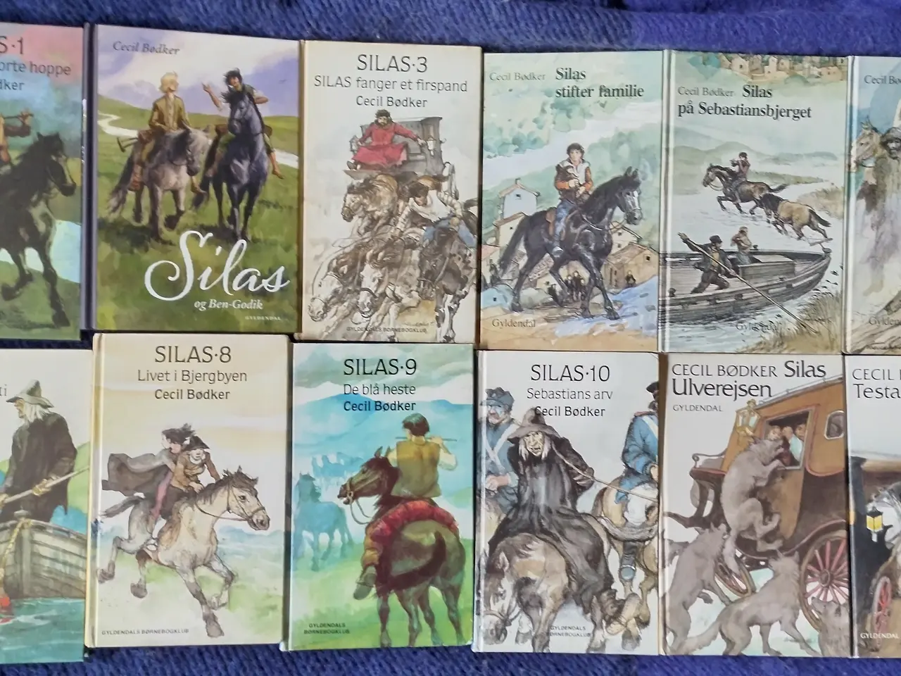Billede 1 - 12 x Silas bøger