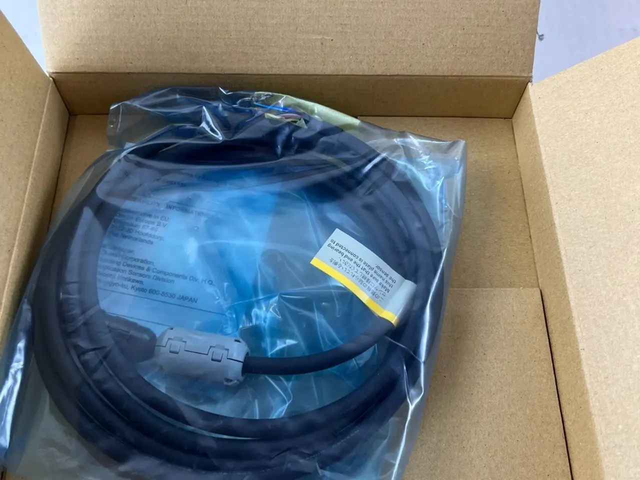 Billede 8 - Omron FQ-WN002 Ethernet kabel 2 m for FQ Series