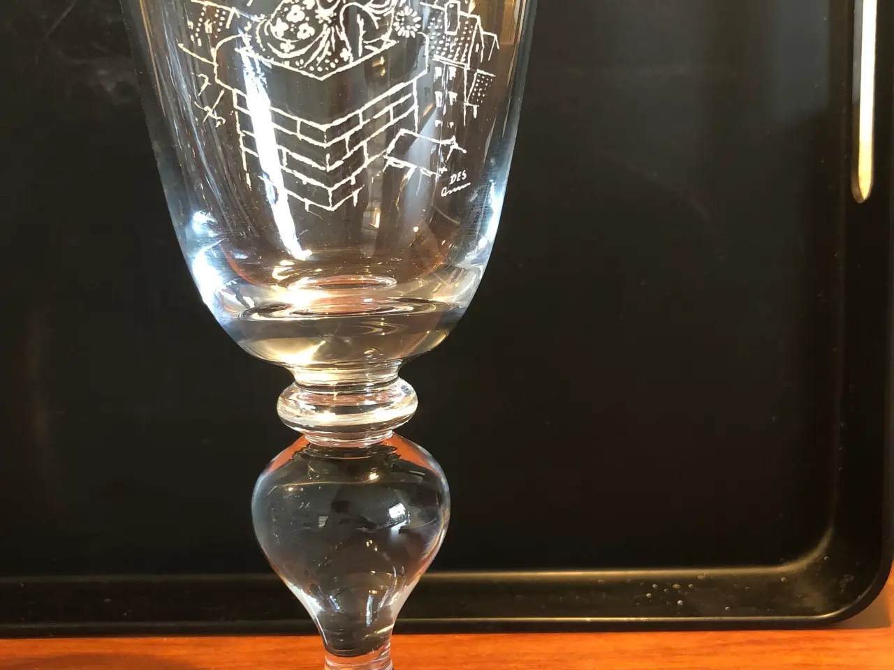 Billede 2 - Holmegård H.C.Andersen ølglas