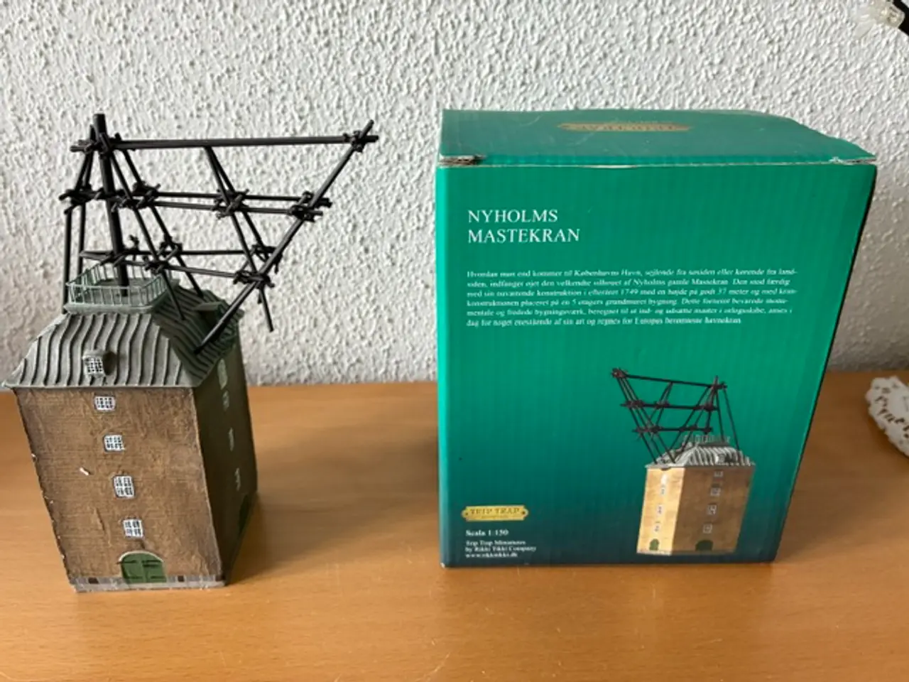 Billede 3 - Nyholms Mastekran sjælden Trip Trap modelhus