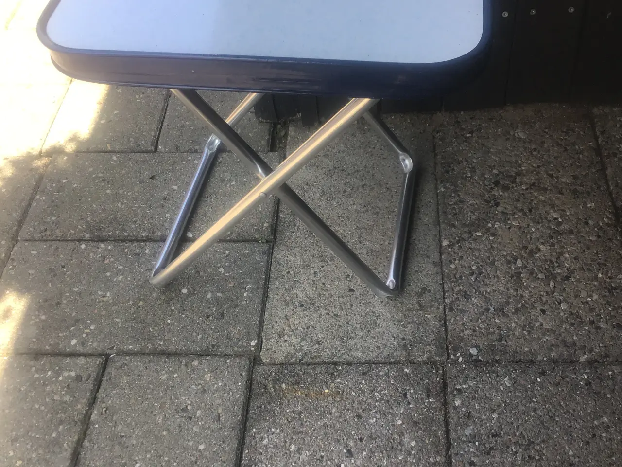Billede 1 - Klapstol med bordplade