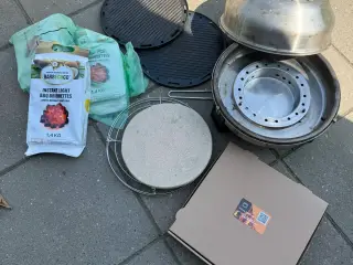 Safire Grill med blandet tilbehør + ekstra brikett