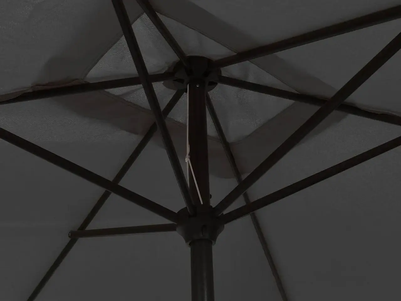 Billede 5 - Parasol med metalstang 300×200 cm - antracitgrå