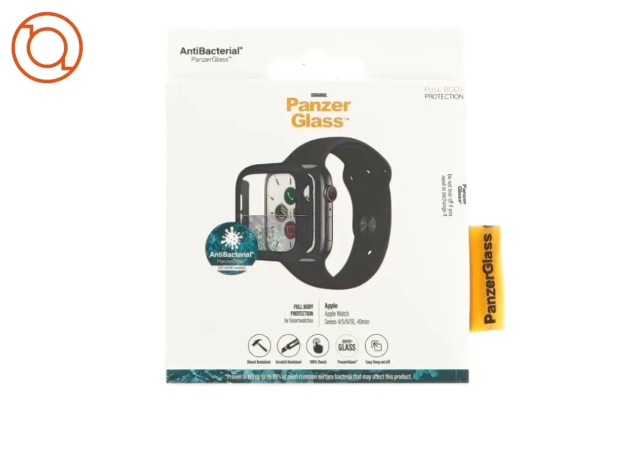 Billede 1 - Panzerglas til Applewatch 4/5/6/SE 40 mm