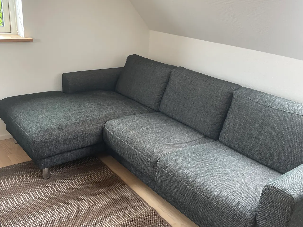 Billede 1 - Gratis sofa med chaiselong 