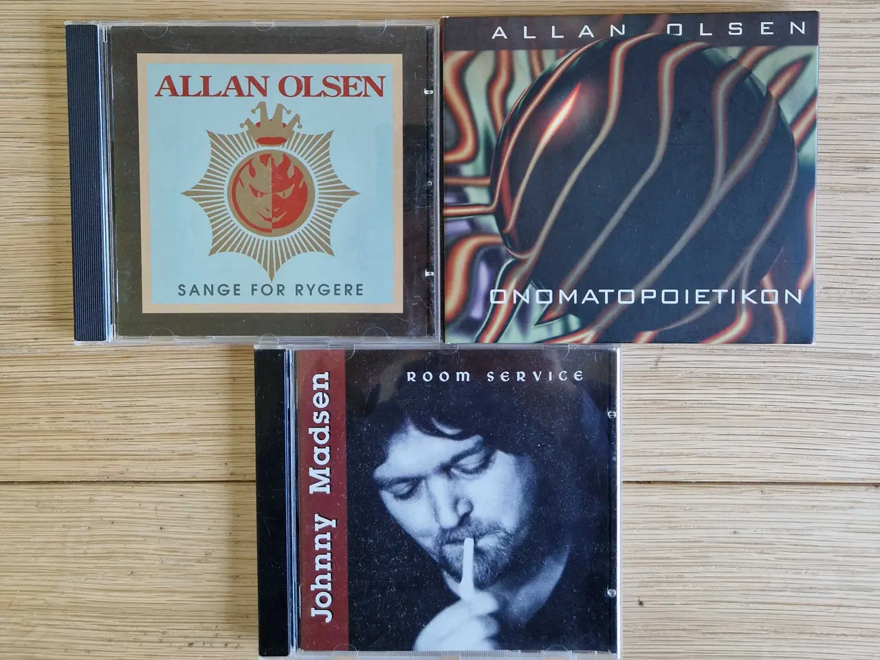 Billede 1 - Allan Olsen og Johnny Madsen CD'ere - 3 stk.