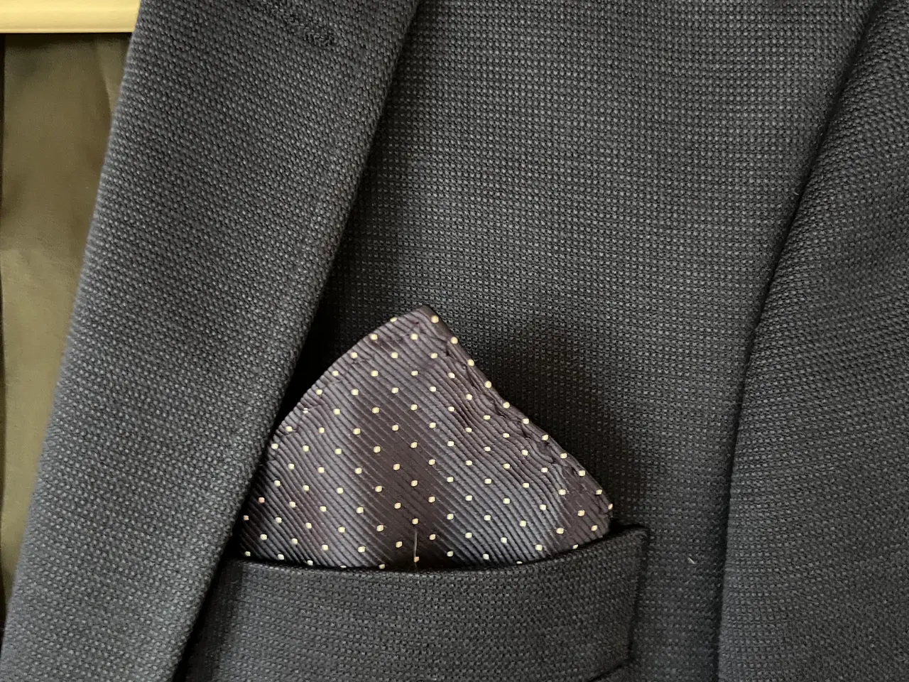 Billede 5 - Kongeblå Blazer fra Marcus Str. XS inkl. butterfly