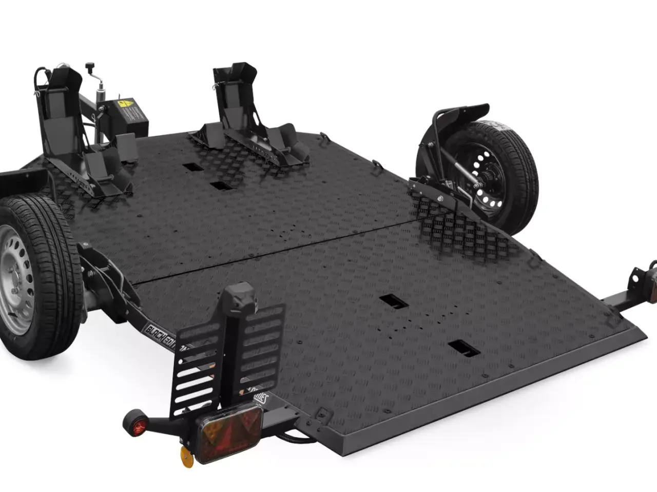 Billede 4 - Lorries MT-2 Black Edition Trailer til to motorcykler MT-2