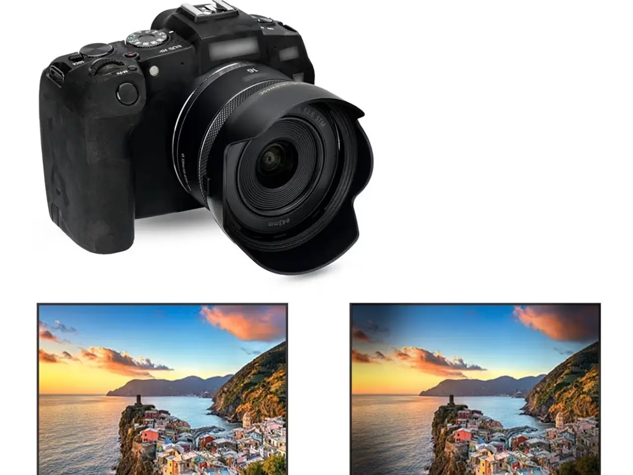 Billede 2 - Modlysblænde til Canon for RF 16mm 2.8STM