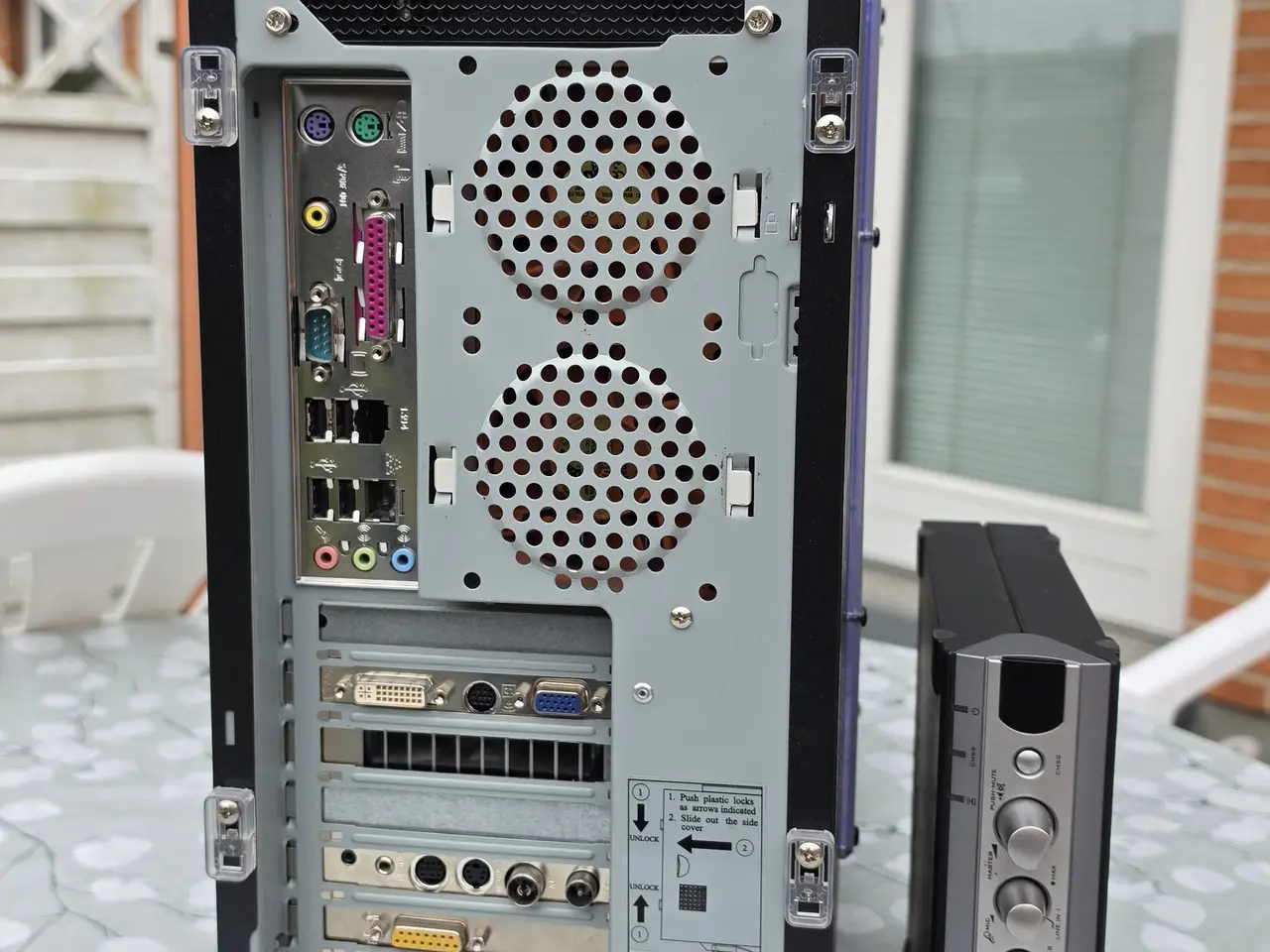 Billede 4 - Unik retro-PC i stort Thermaltake-kabinet