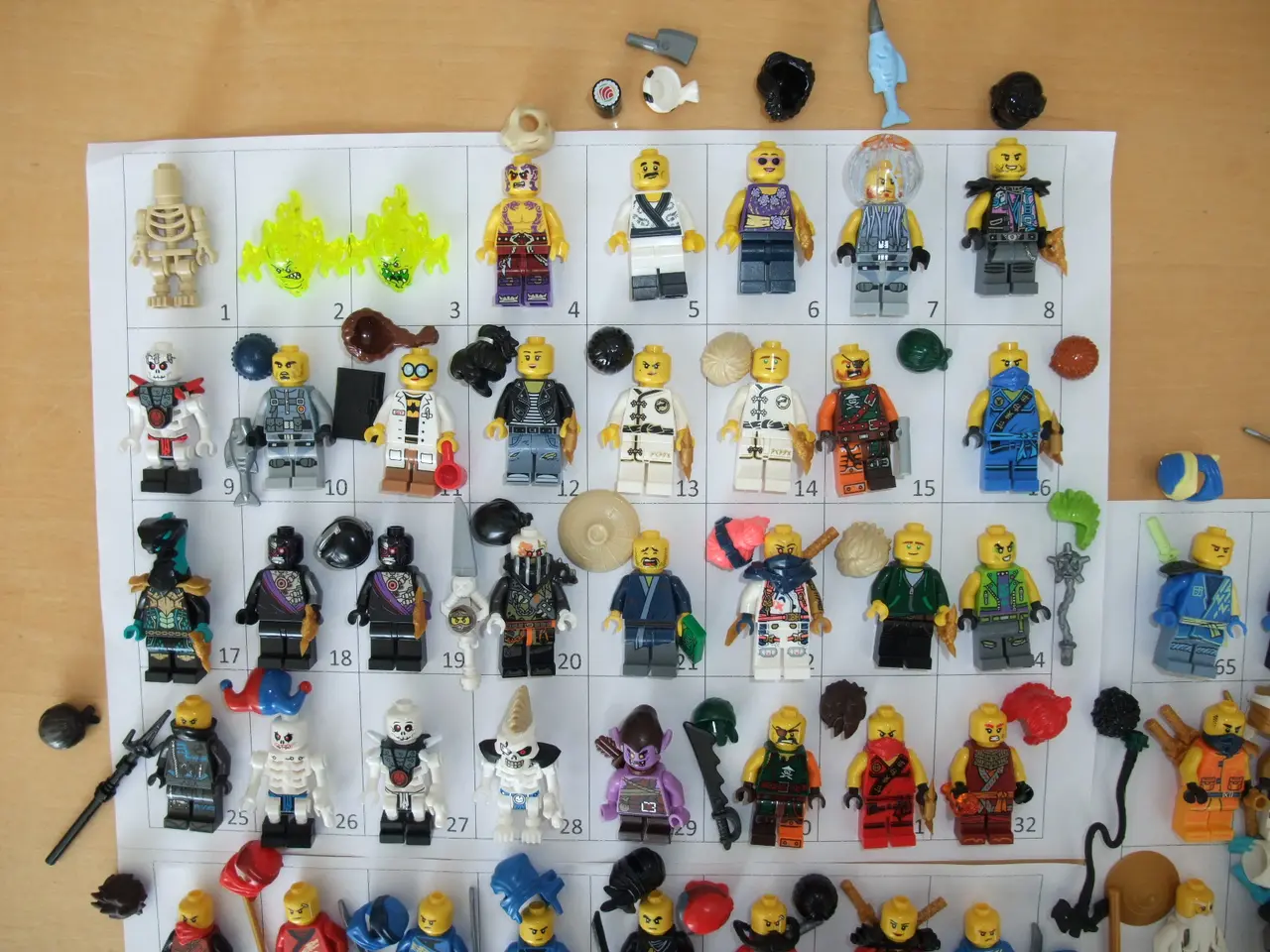 Billede 5 - Lego Ninjago Figurer