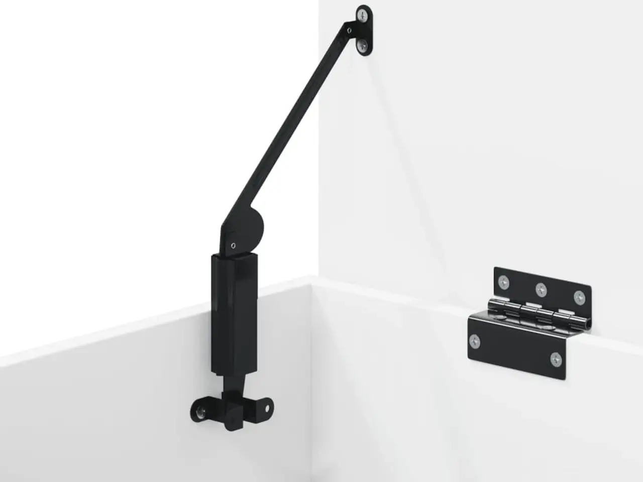 Billede 9 - Opbevaringskasse 84×42×46 cm i konstrueret træ - hvid