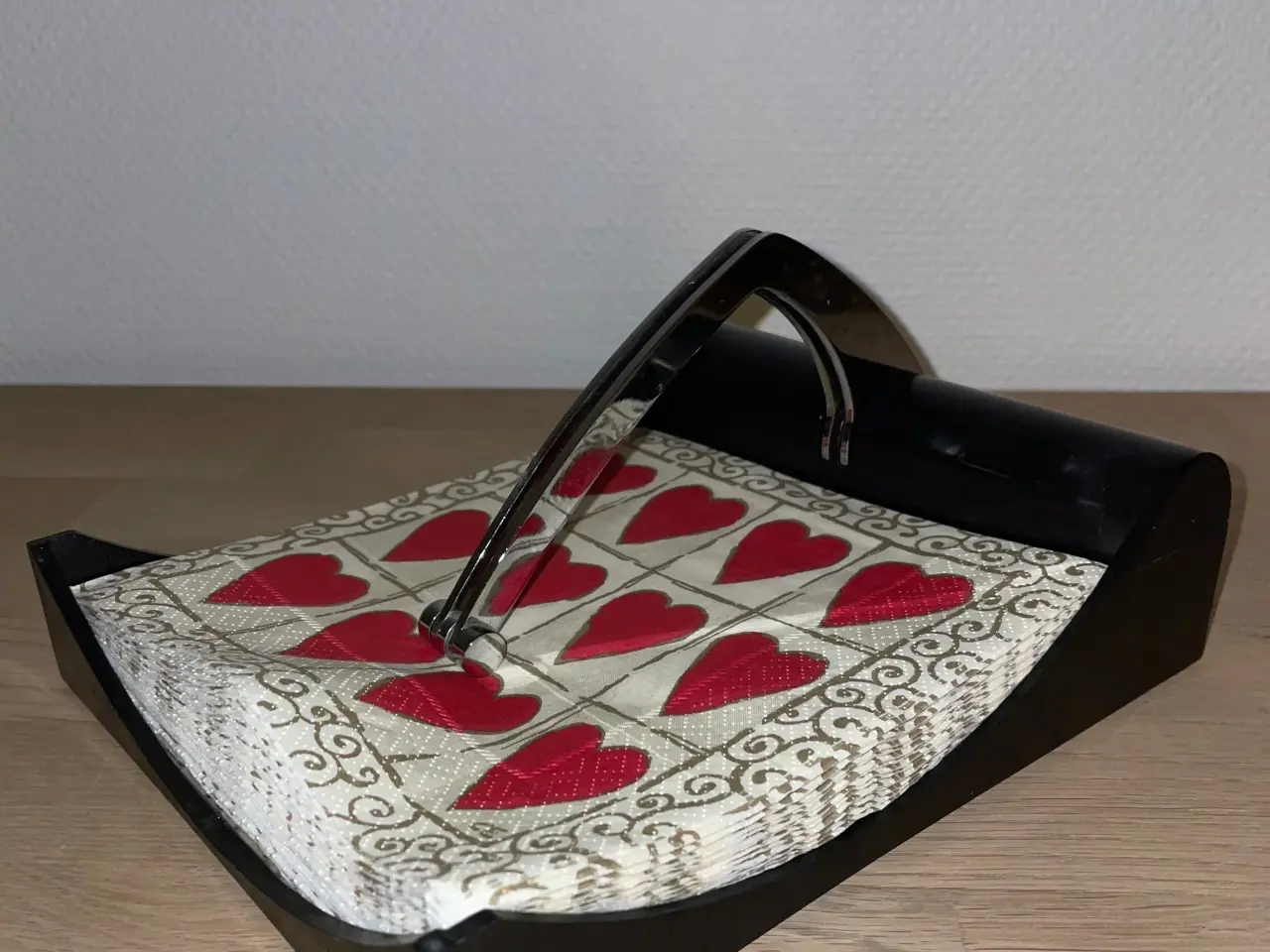 Billede 1 - Herstal servietholder i rigtig fin stand