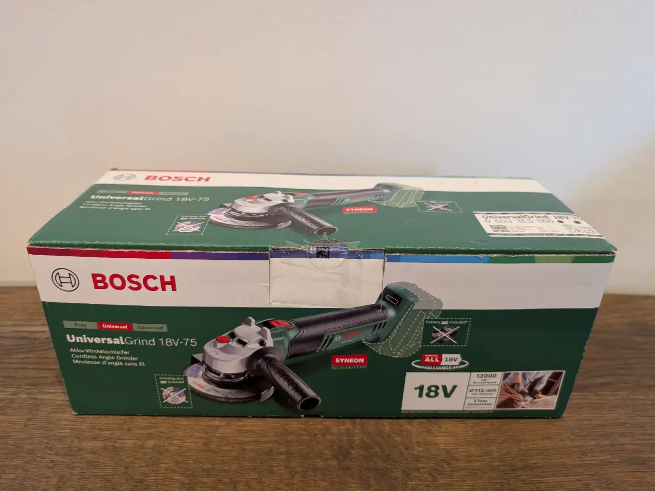 Billede 8 - Bosch UniversalGrind 18V-75 Vinkelsliber - Helt ny