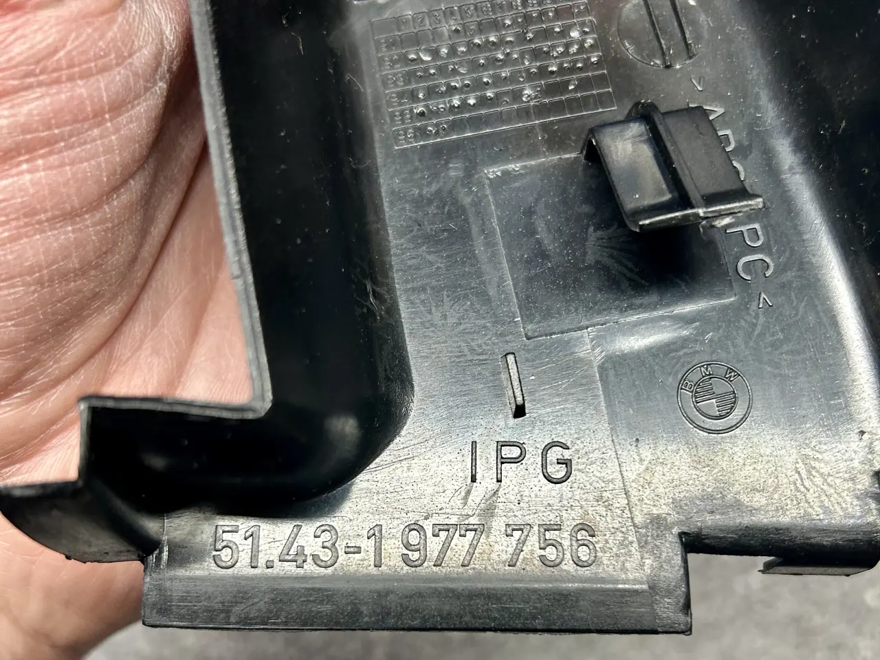 Billede 1 - BMW E36 Coupe B-Stolpe beklædning